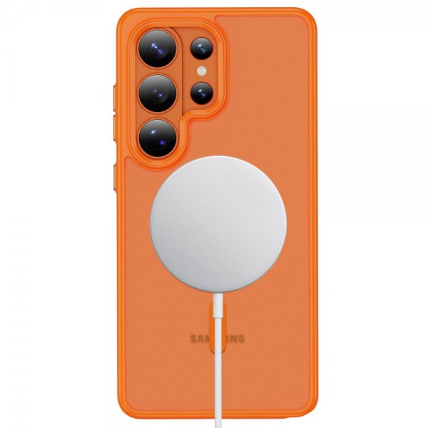 Tech-Protect Samsung Galaxy S26 Ultra Cover MagMat MagSafe Orange