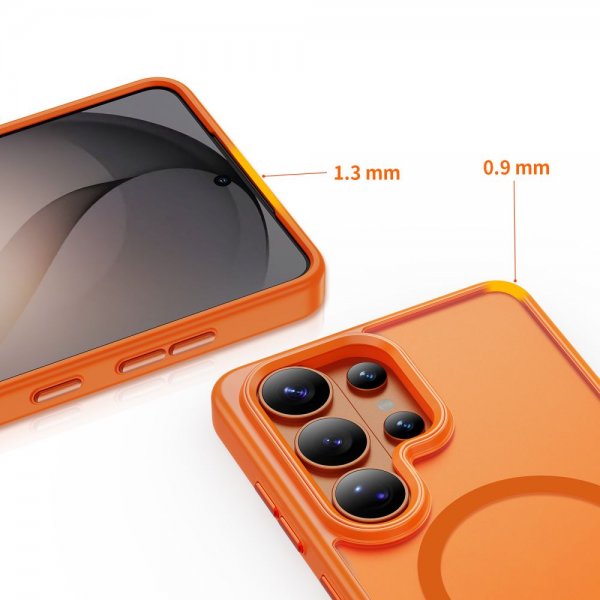 Tech-Protect Samsung Galaxy S26 Ultra Cover MagMat MagSafe Orange