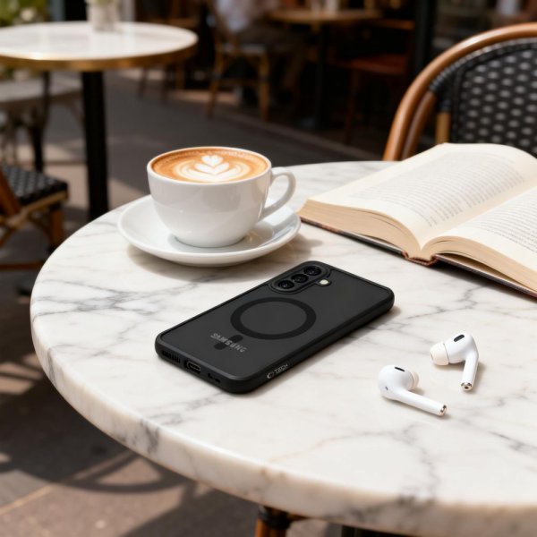 Tech-Protect Samsung Galaxy A57 Cover MagMat MagSafe Sort