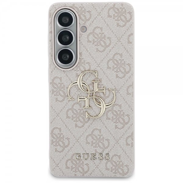 Guess Samsung Galaxy S26 Plus Cover 4G Metal Logo Rosa