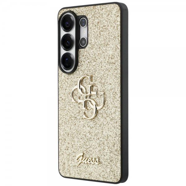 Guess Samsung Galaxy S26 Ultra Cover Fixed Glitter Guld