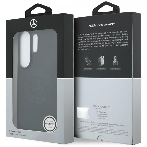 Mercedes Benz Samsung Galaxy S26 Ultra Cover Vintage Logo MagSafe Sort
