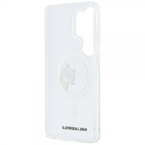 Karl Lagerfeld Samsung Galaxy S26 Ultra Cover Choupette Peekaboo MagSafe Transparent