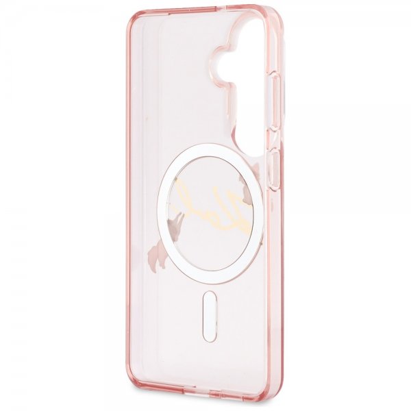 Karl Lagerfeld Samsung Galaxy S26 Cover Script MagSafe Rosa