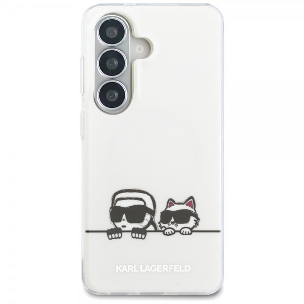 Karl Lagerfeld Samsung Galaxy S26 Plus Cover Peekaboo MagSafe Transparent