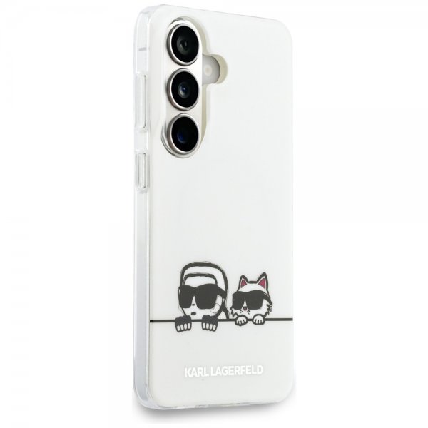 Karl Lagerfeld Samsung Galaxy S26 Plus Cover Peekaboo MagSafe Transparent
