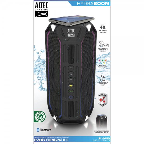 Altec Lansing Højttaler HydraBoom RGB IP67