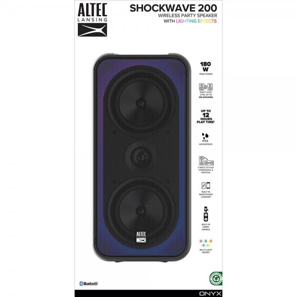 Altec Lansing Højttaler ShockWave 200 Party Speaker