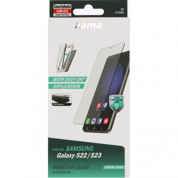 Hama Samsung Galaxy S22/Galaxy S23 Skærmbeskyttelse Protective Glass