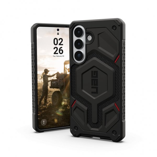 Urban Armor Gear (UAG) Samsung Galaxy S26 Plus Cover Monarch Pro Kevlar MagSafe Sort