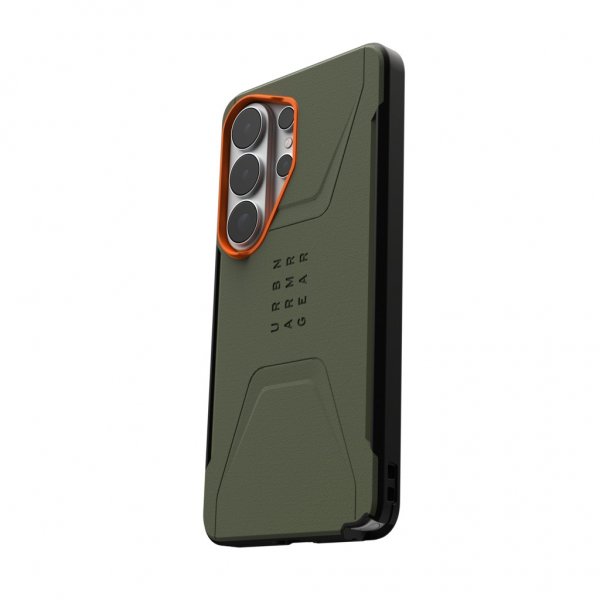 Urban Armor Gear (UAG) Samsung Galaxy S26 Ultra Cover Civilian MagSafe Olive/Orange