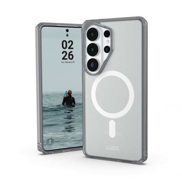 Urban Armor Gear (UAG) Samsung Galaxy S26 Ultra Cover Dot MagSafe True Clear Ice/Ash