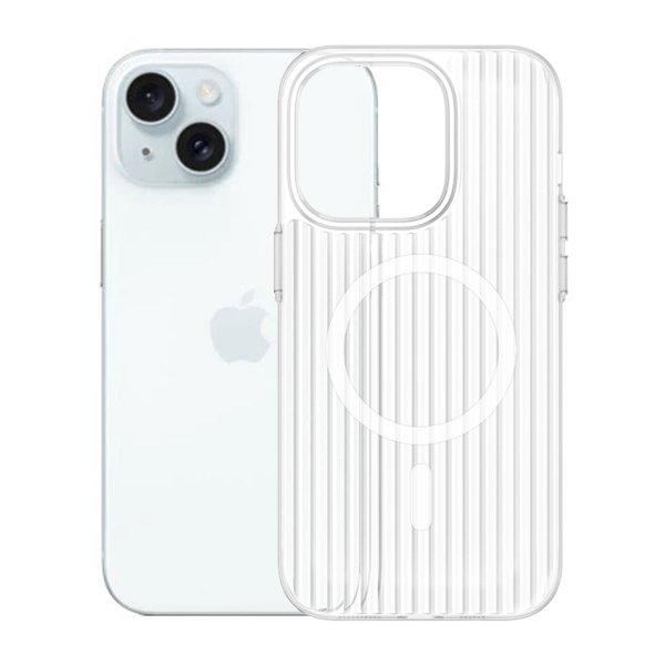 iPhone 15 Cover Riflet MagSafe Transparent