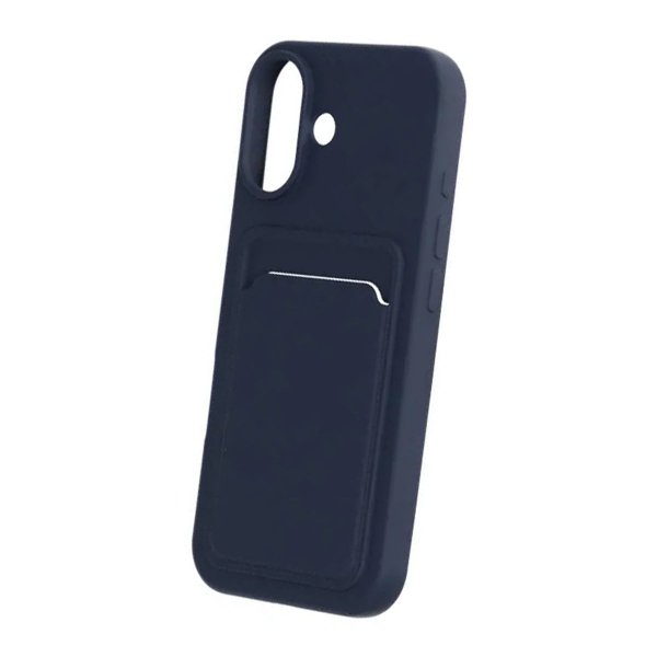 iPhone 17 Cover Kortholder Blå