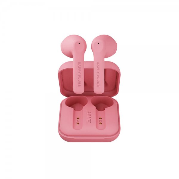 Happy Plugs Høretelefoner Air 1 Go In-Ear TWS Peach