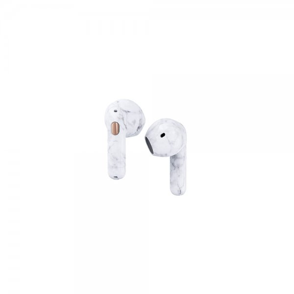 Happy Plugs Hope TWS Hvid Marmor