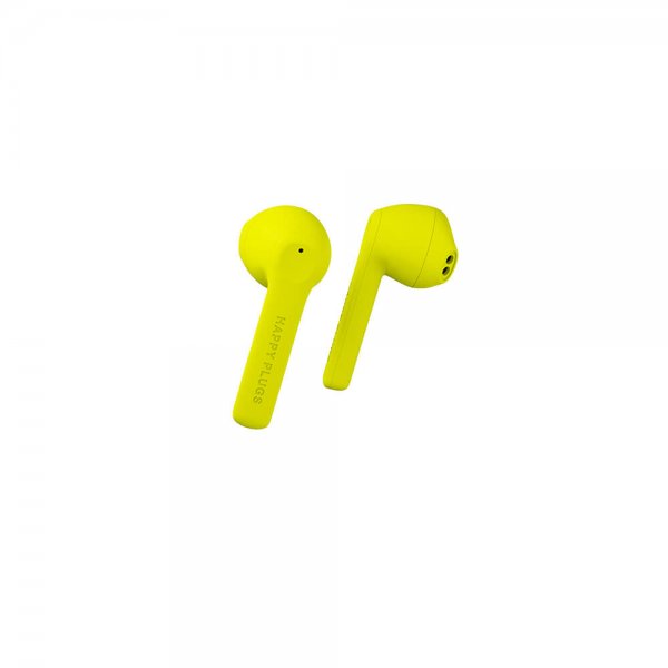 Happy Plugs Høretelefoner Air 1 Go In-Ear TWS Neongul