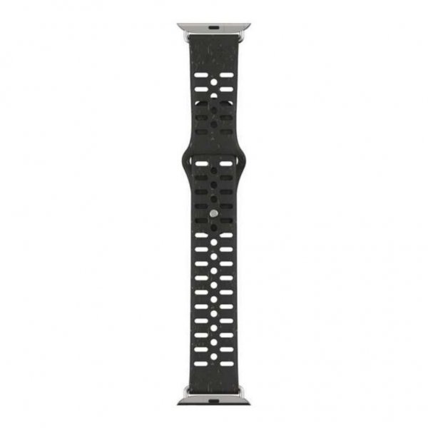 Pela Apple Watch 44/45/46mm/Apple Watch Ultra Rem Vinrød Sort