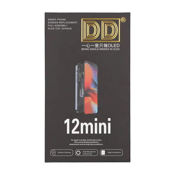 iPhone 12 Mini Skærm med Hard OLED Display - DD