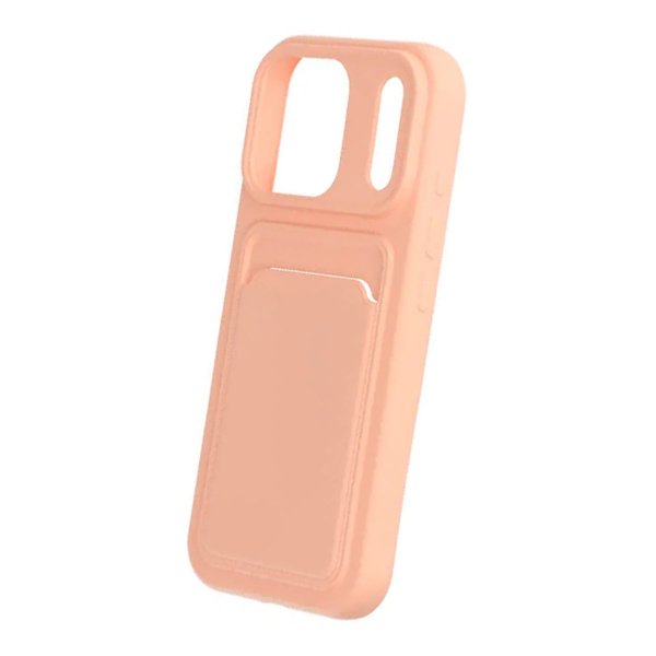iPhone 17 Pro Cover Kortholder Rosa