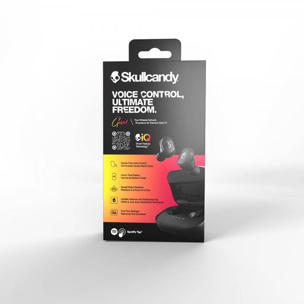 Skullcandy Høretelefoner Grind True Wireless In-Ear Sort