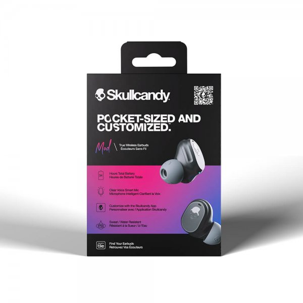 Skullcandy MOD True Wireless Høretelefoner Sort