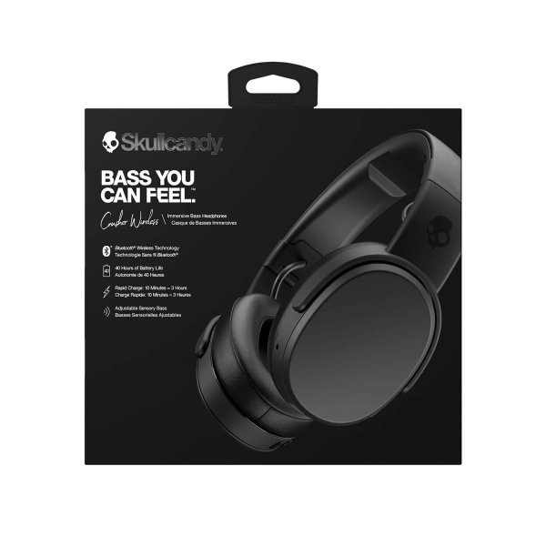 Skullcandy Trådløse Hovedtelefoner Crusher Wireless 2.0 Sort