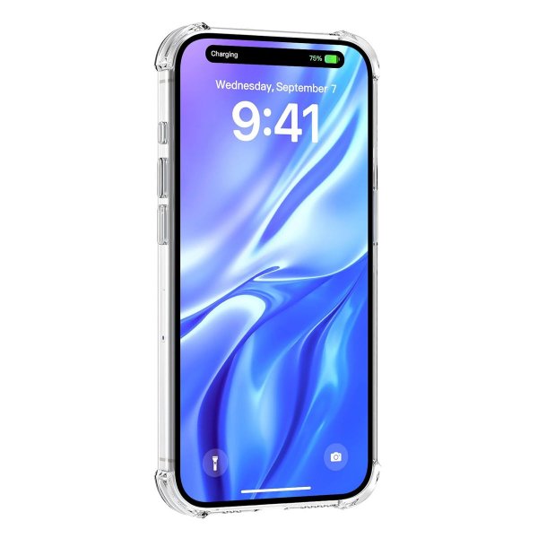 iPhone 17 Pro Max Cover Kortholder Transparent