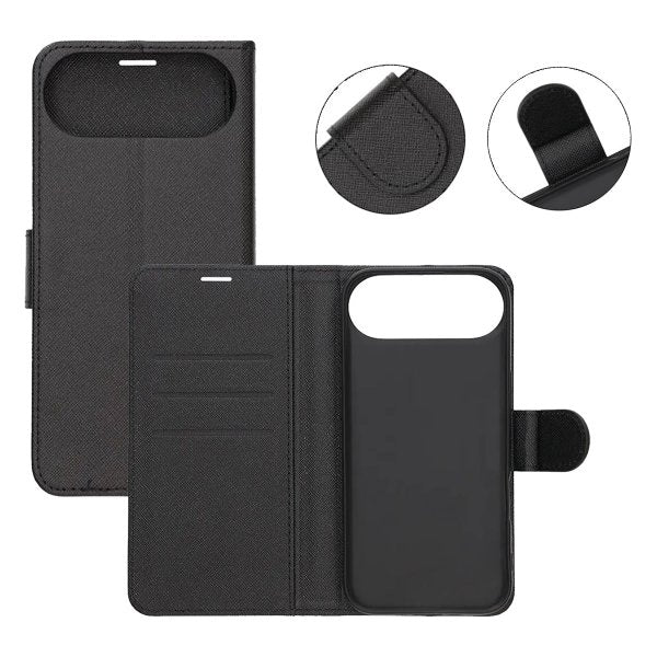 iPhone Air Cover med Stativ Sort