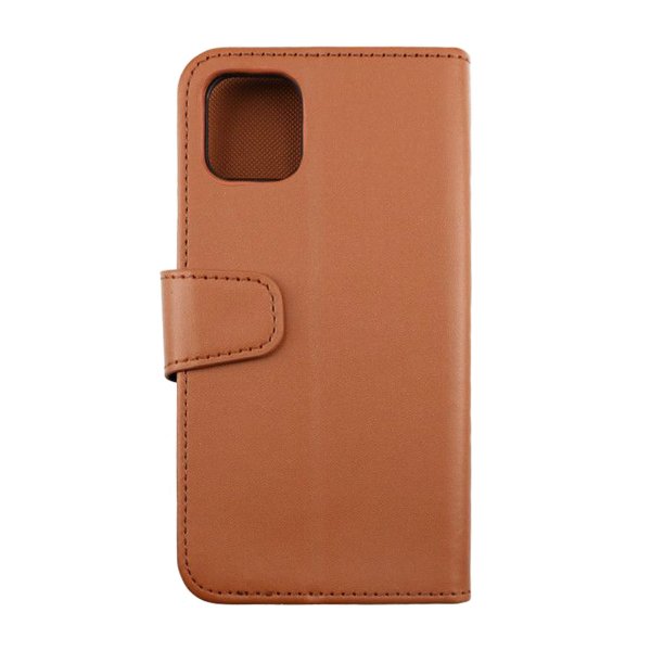 Rvelon iPhone 11 Cover 4 Kortrum Brun