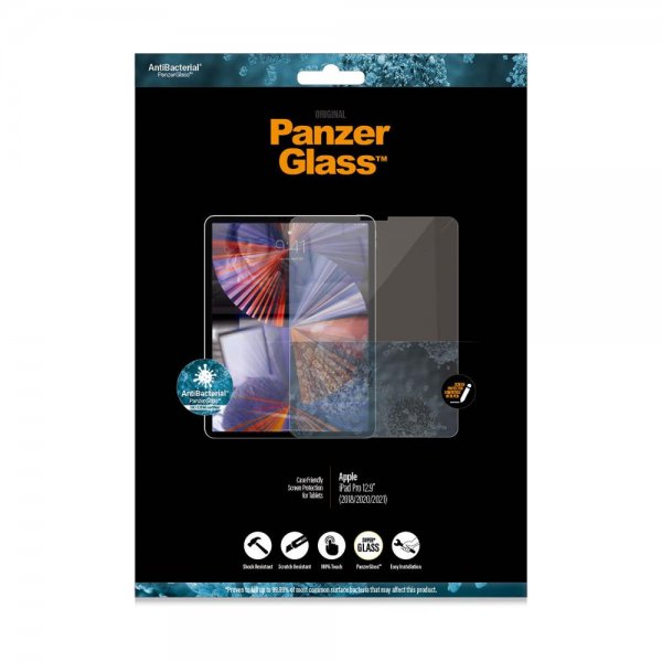 PanzerGlass iPad Pro 12.9 (gen 3/4/5/6) Skærmbeskyttelse Case Friendly
