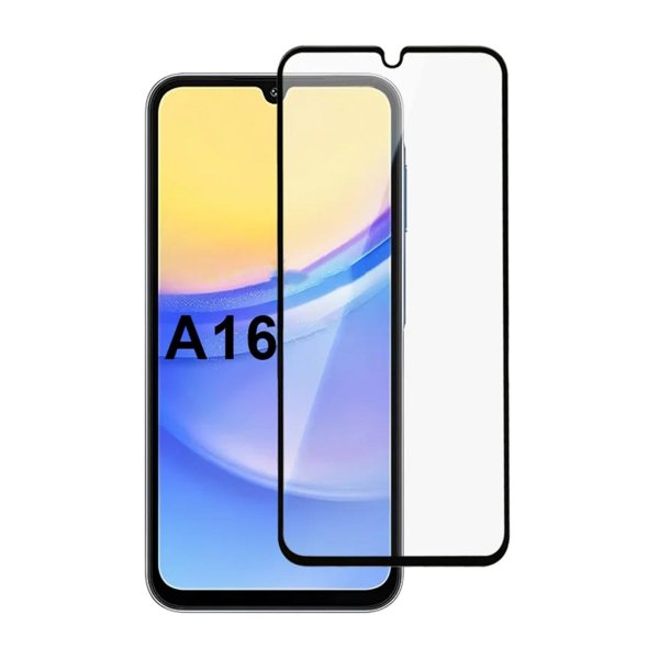 Samsung Galaxy A16 Skærmbeskyttelse Hærdet Glas Fuld Dækning