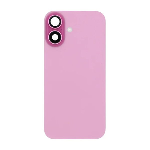 iPhone 16 Bagside Glas Komplet OEM - Lilla