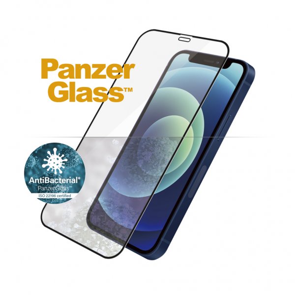 PanzerGlass iPhone 12 Mini Skærmbeskyttelse Edge-to-Edge Case Friendly