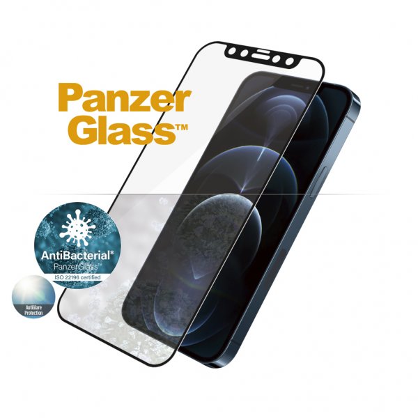 PanzerGlass iPhone 12 Pro Max Skærmbeskyttelse Kant-til-kant Anti-Glare