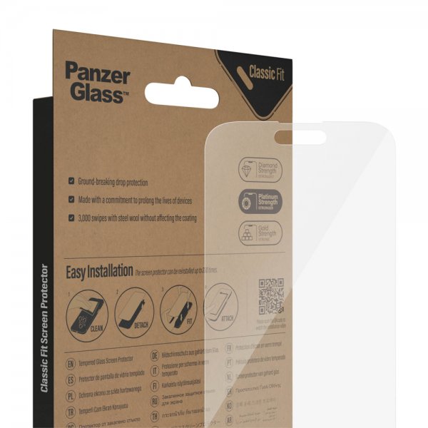 PanzerGlass iPhone 14 Pro Max Skærmbeskyttelse Classic Fit