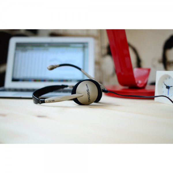 Koss Headset CS100 On-Ear USB Guld/Sort