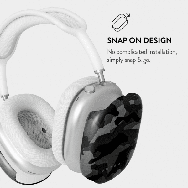 Burga AirPods Max Cover Design Night Black Camo