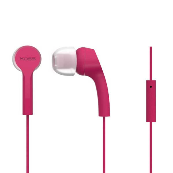Koss Hovedtelefoner KEB9i In Ear Mic Pink