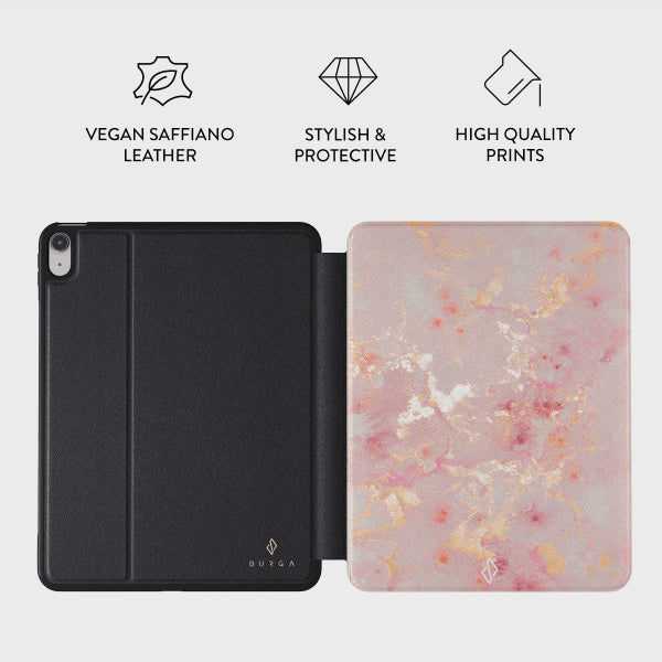 Burga iPad 10.9 (10. generation)/iPad 11 (A16) Folio-etui Golden Coral