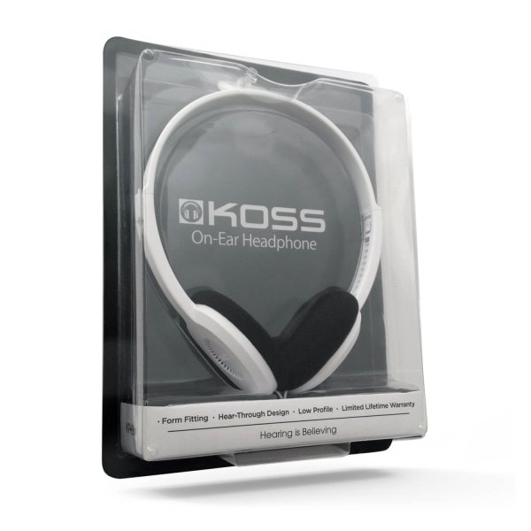 Koss Hovedtelefoner KPH8W On-Ear Hvid