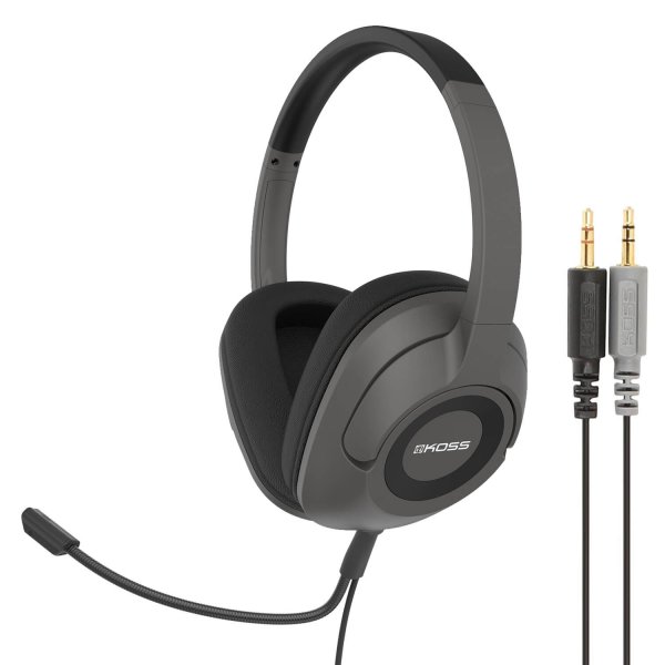 Koss Headset SB42 Over-Ear Mikrofon Fjernbetjening Sort