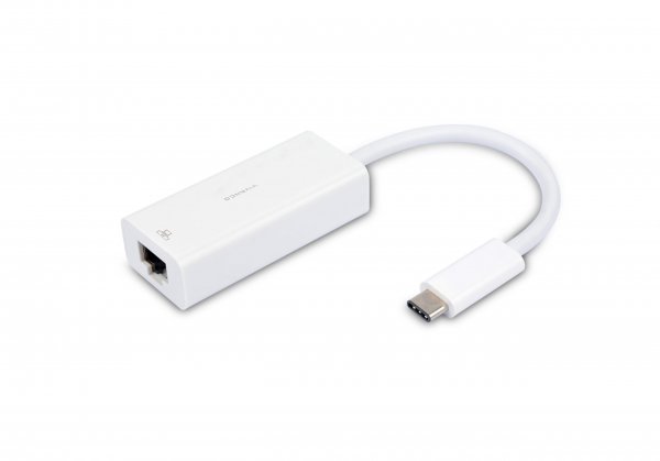 Vivanco Adapter USB Type-C Netværksadapter RJ45 Hvid