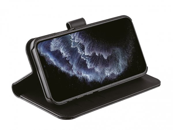 Vivanco iPhone 12 Mini Cover Classic Wallet Sort