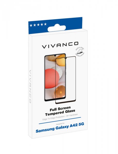 Vivanco Samsung Galaxy A42 5G Skærmbeskytter Full Screen