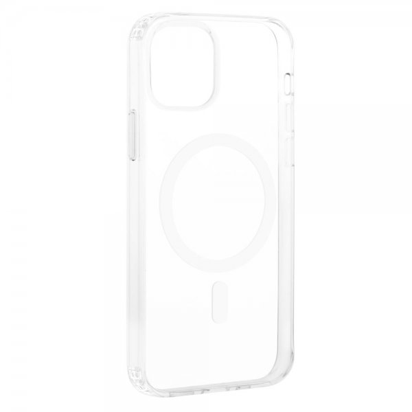 Vivanco iPhone 13 Pro Cover Mag Steady MagSafe Transparent