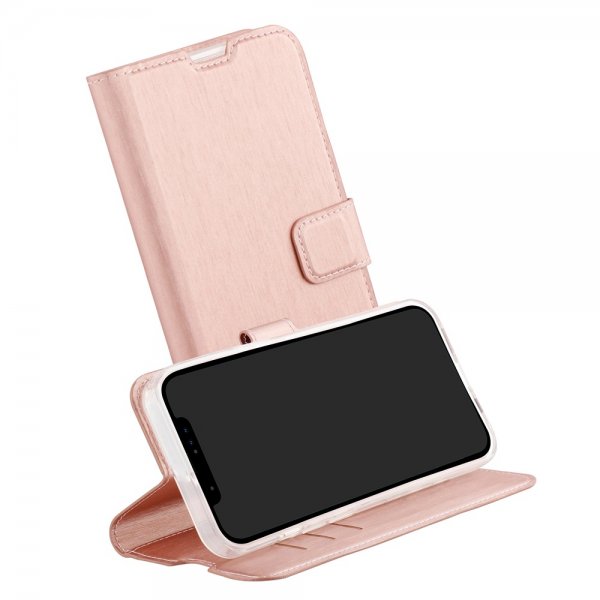 Vivanco iPhone 13/14/15 Cover Classic Wallet Rosaguld