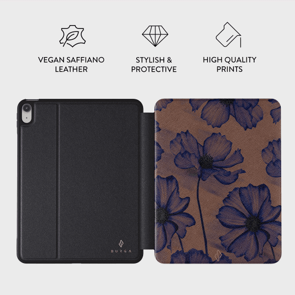 Burga iPad 10.9 (Gen 10)/iPad 11 (A16) Folio Velvet Night