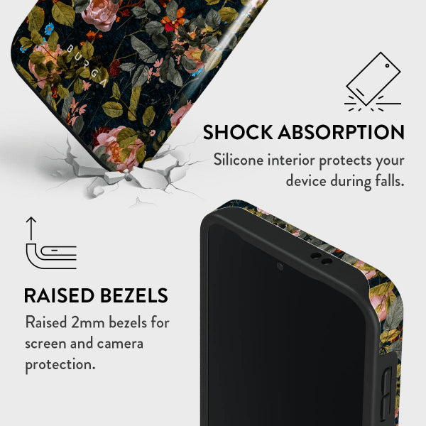 Burga Samsung Galaxy S24 Cover Tough Bloomy Garden