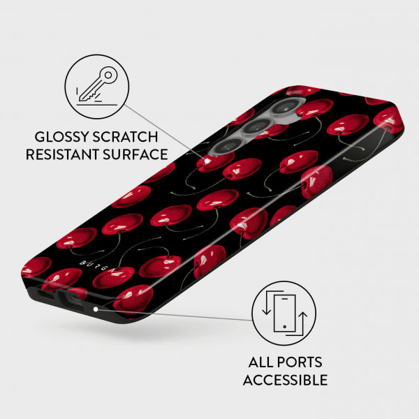 Burga Samsung Galaxy S24 Cover Tough Cherrybomb